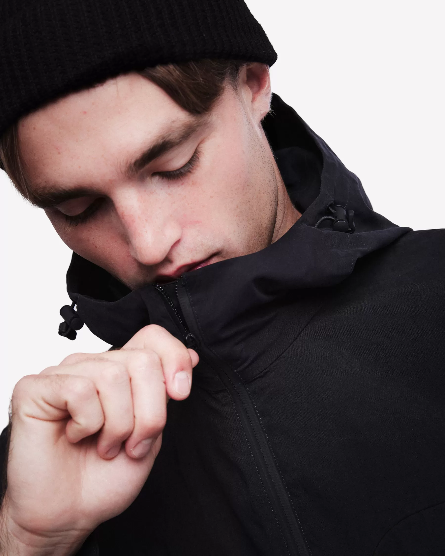blouson_in_cotone_cerato_con_cappuccio_5.webp Premiata Blouson in cotone cerato con cappuccio Sale