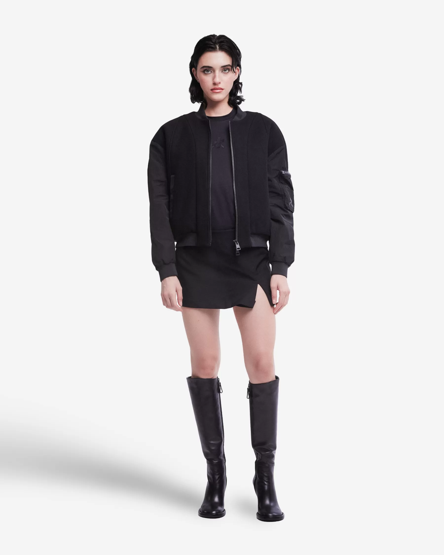 blouson_in_lana_e_nylon_3.webp Premiata Blouson in lana e nylon Flash Sale