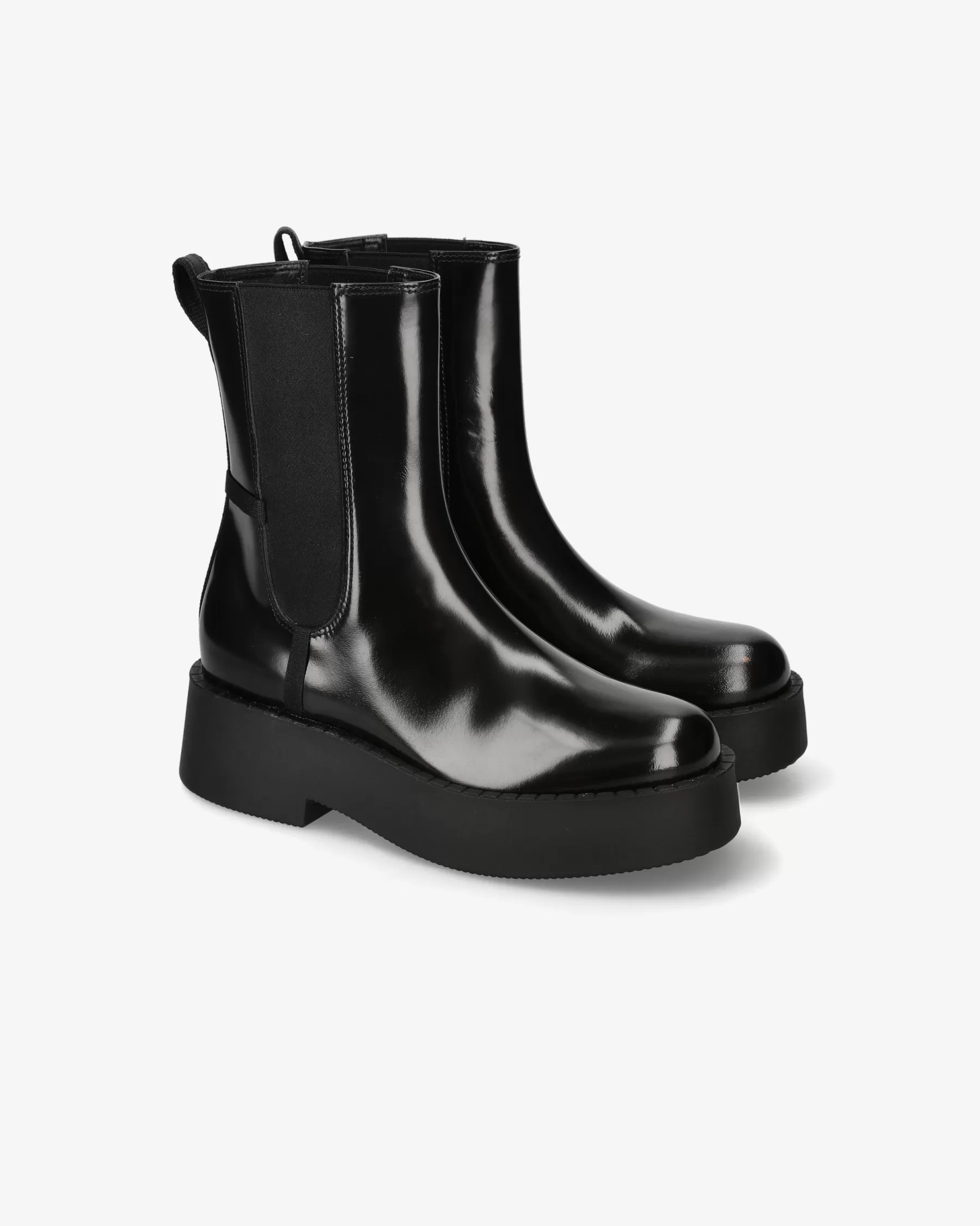 Premiata Chelsea Luna in vitello lucido mousse nero Cheap
