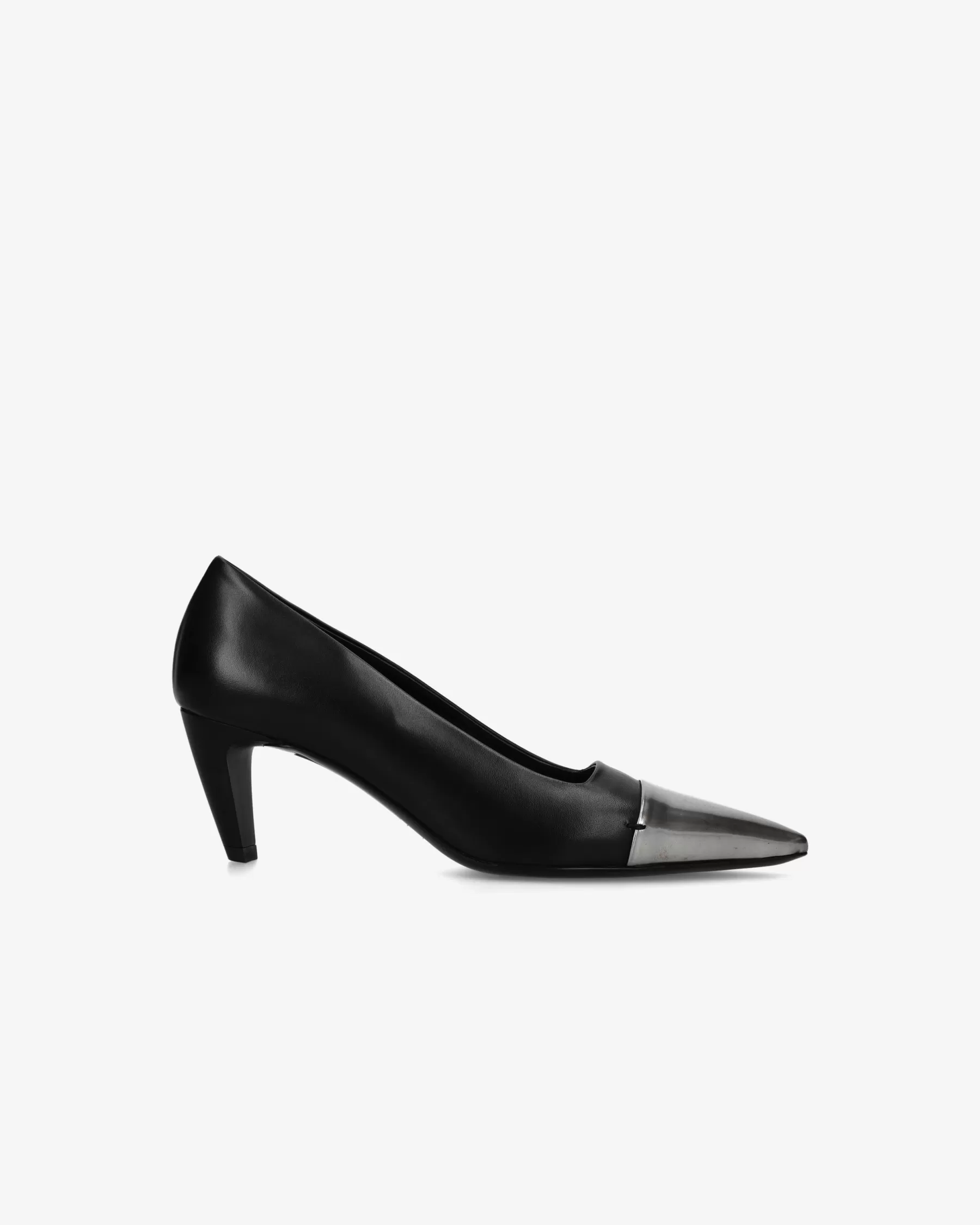 Premiata Décolleté Cher in vitello iron e nero Discount