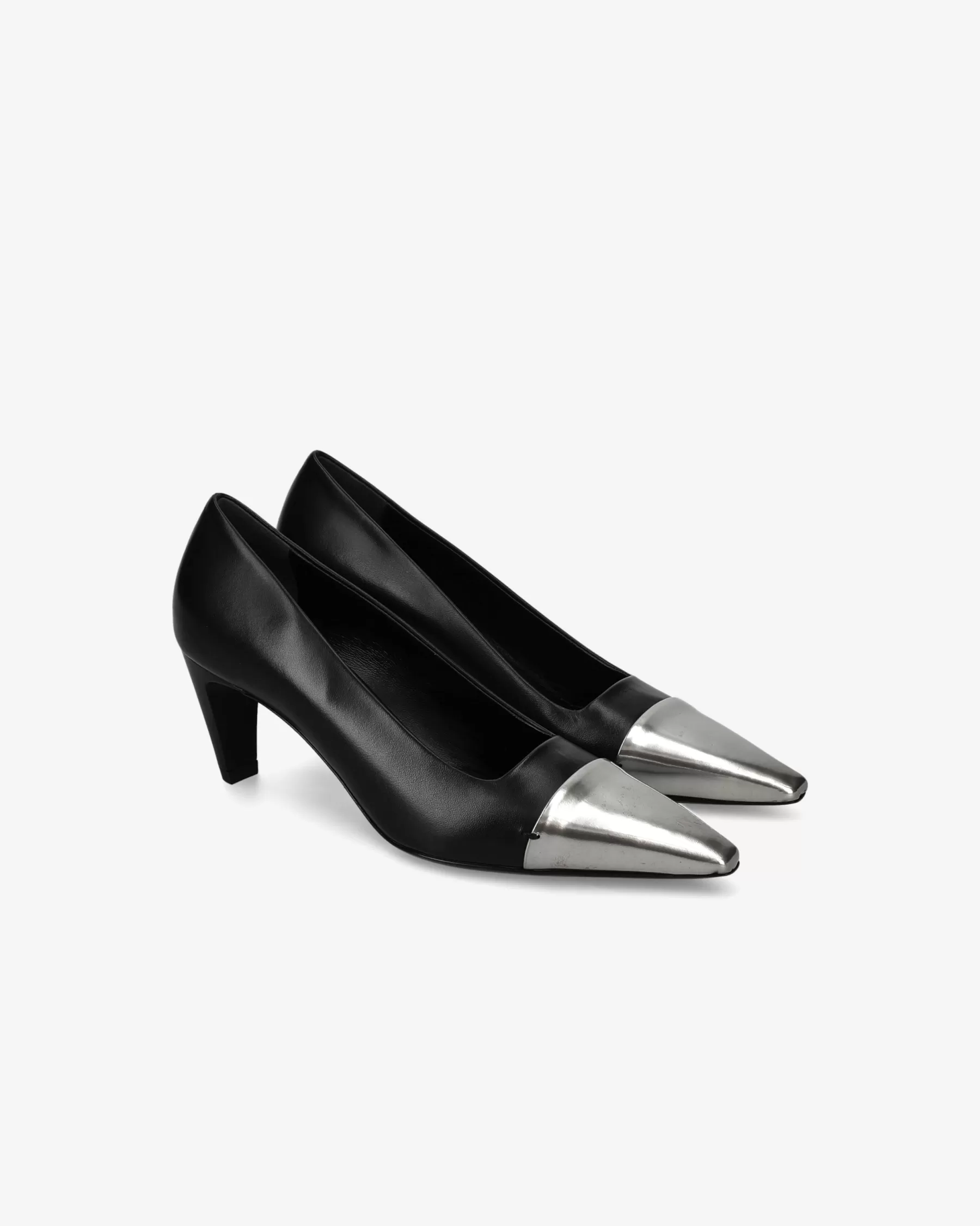 Premiata Décolleté Cher in vitello iron e nero Discount