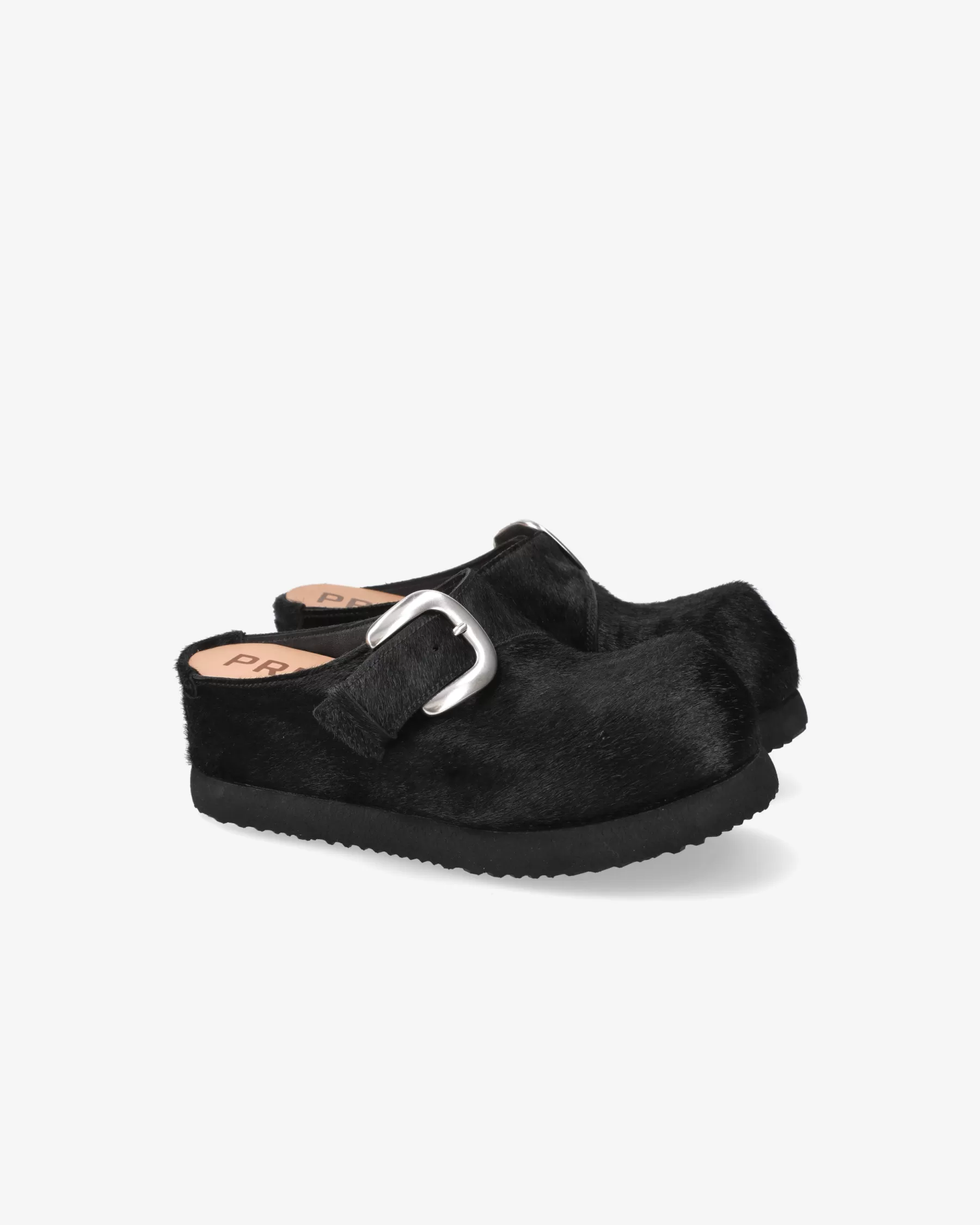 Premiata Sabot in cavallino nero Best Sale