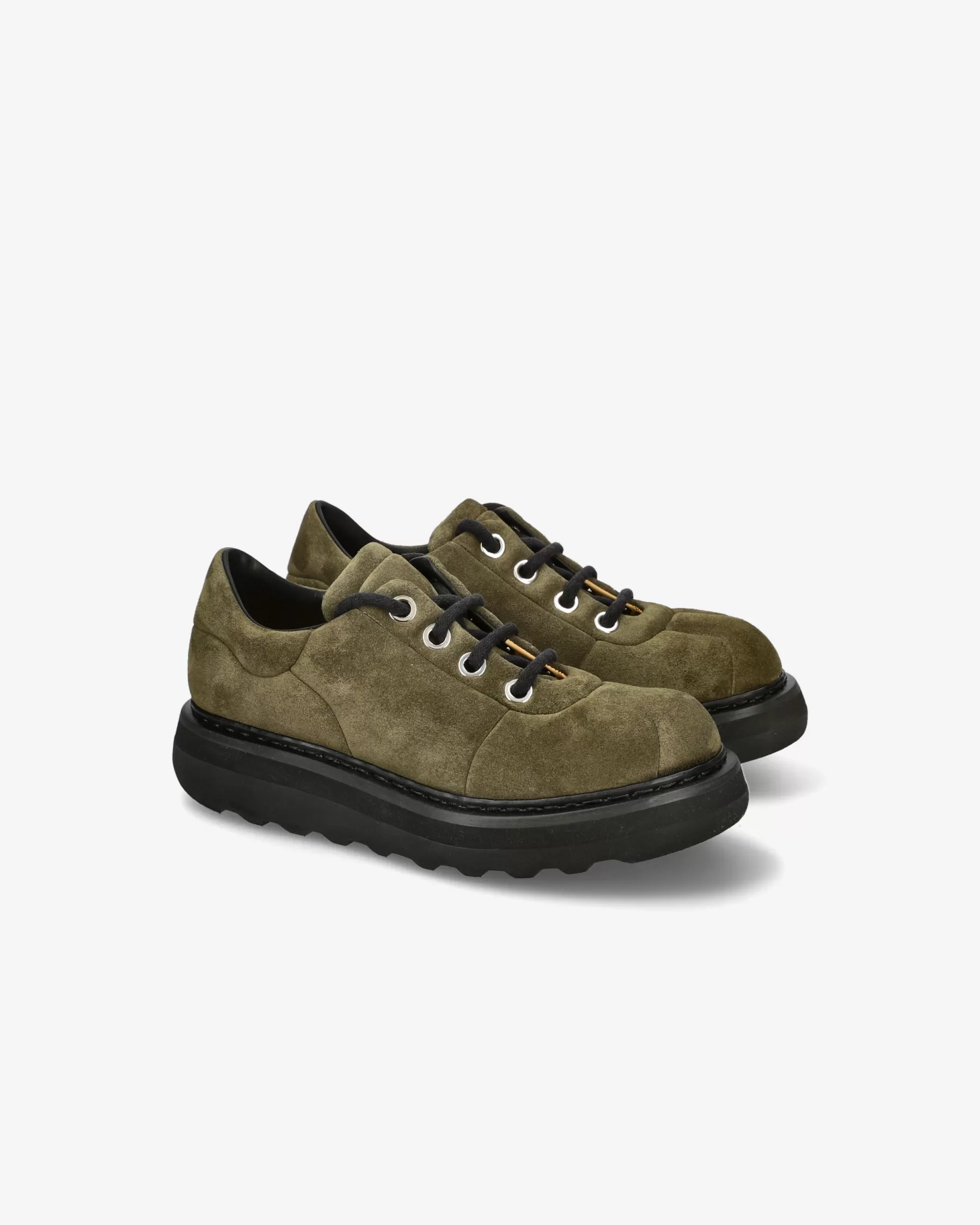 Premiata Scarpe Cal in suede rain oliva Store