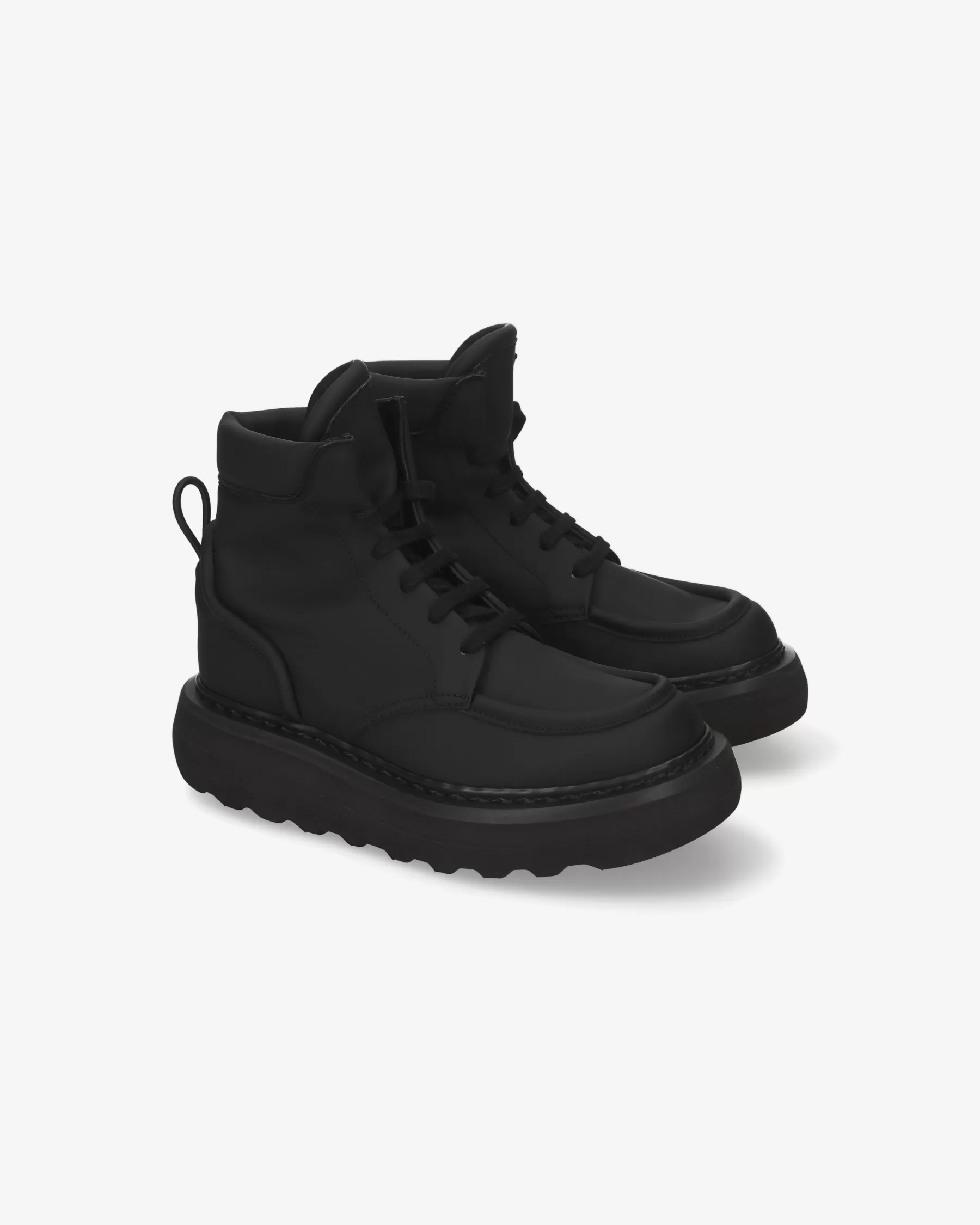 Premiata Stivaletti Cal in gommato nero Best Sale