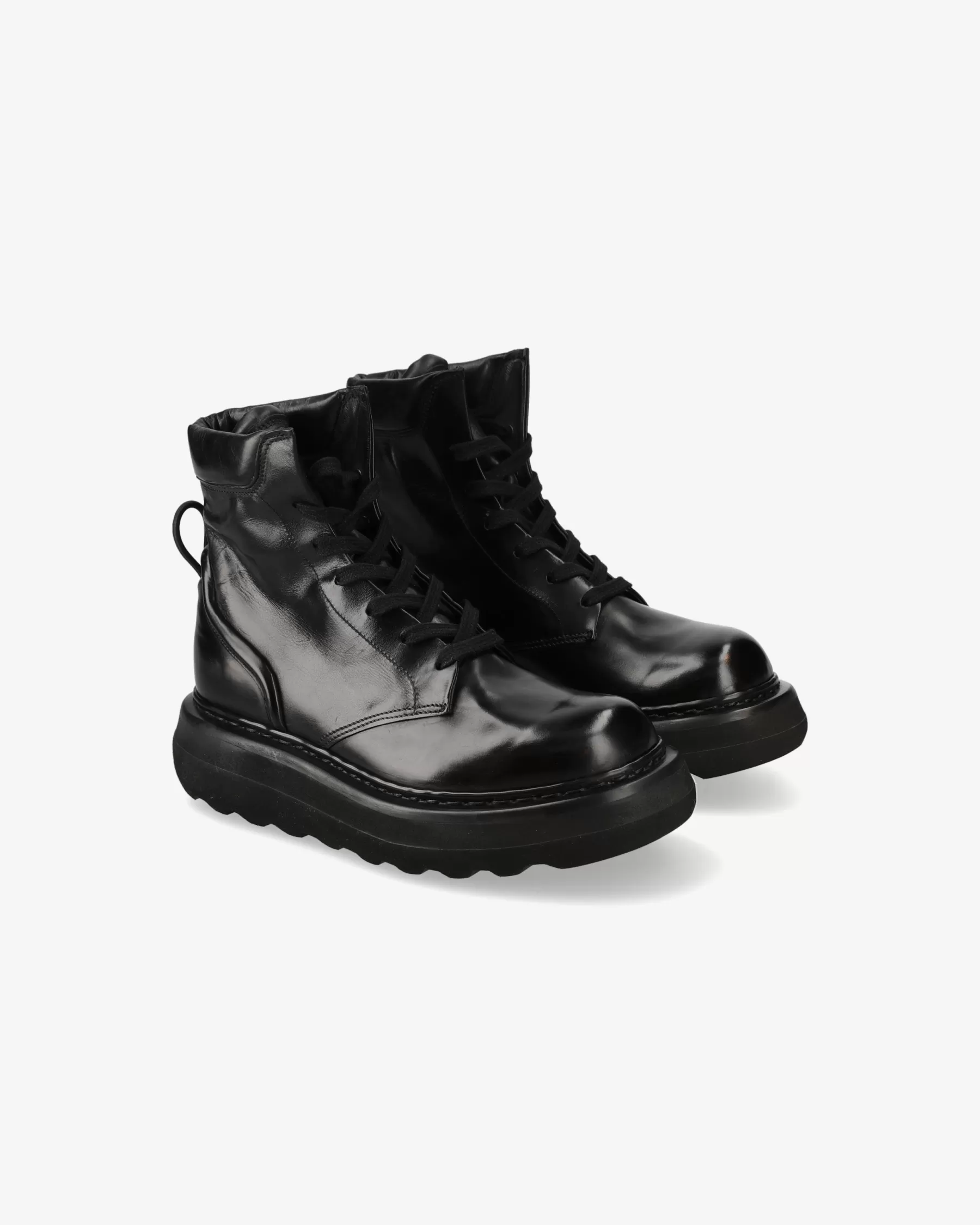 Premiata Stivaletti Cal in vitello crepuscolo nero Store