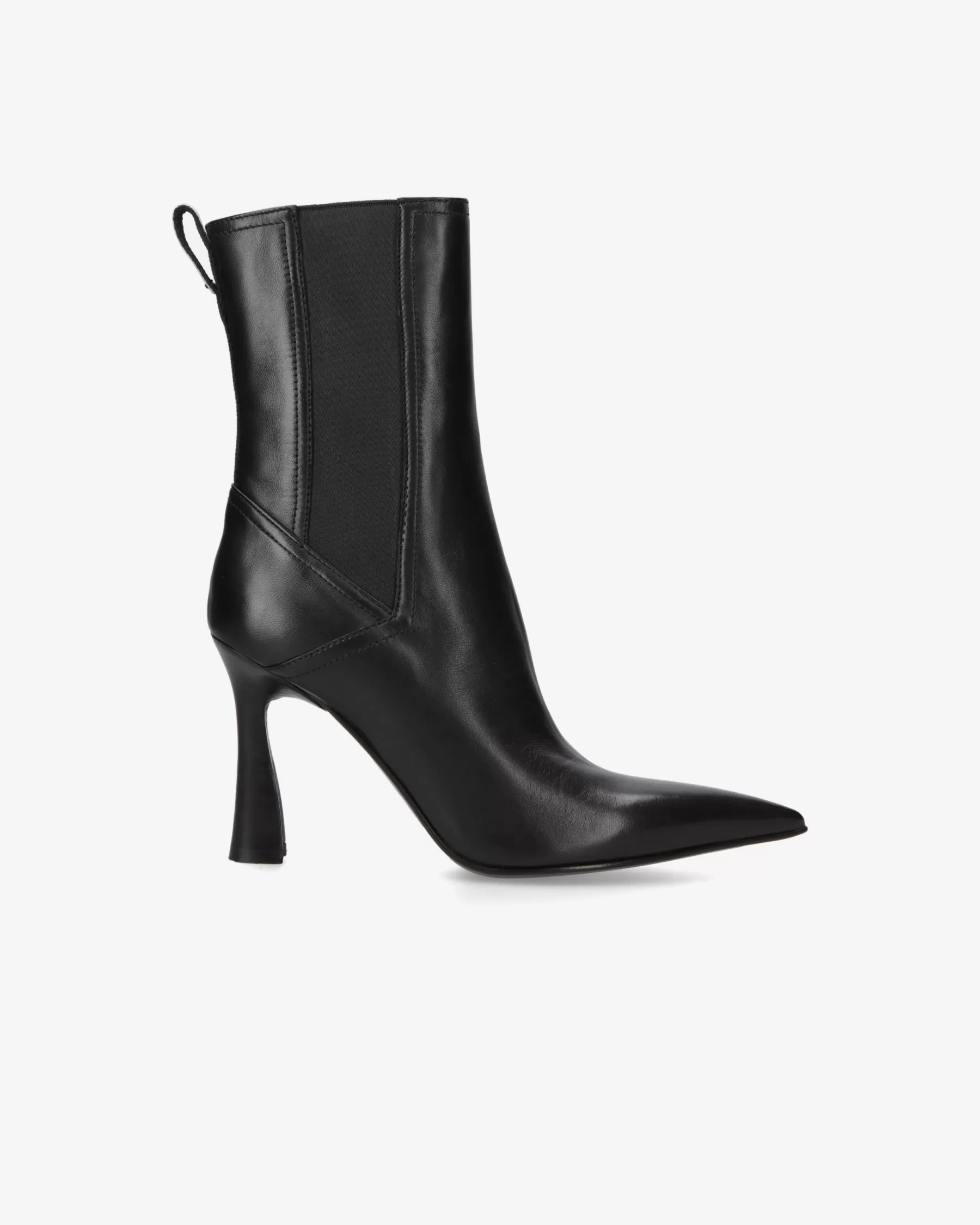 Premiata Stivaletti in pelle con tacco alto nappa nero Fashion