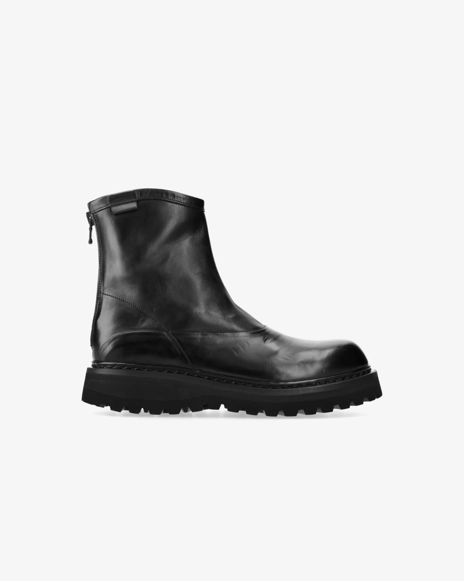 Premiata Stivaletti in pelle di cavallo lux nero Best Sale