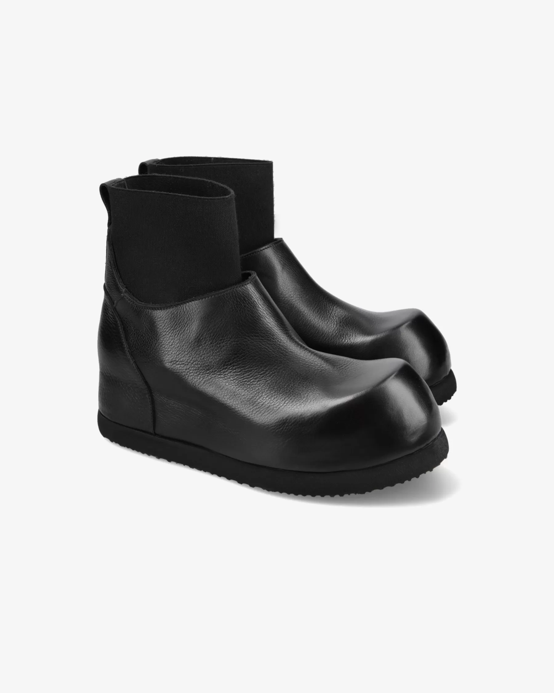 Premiata Stivaletti in vitello e lana nodik nero Discount