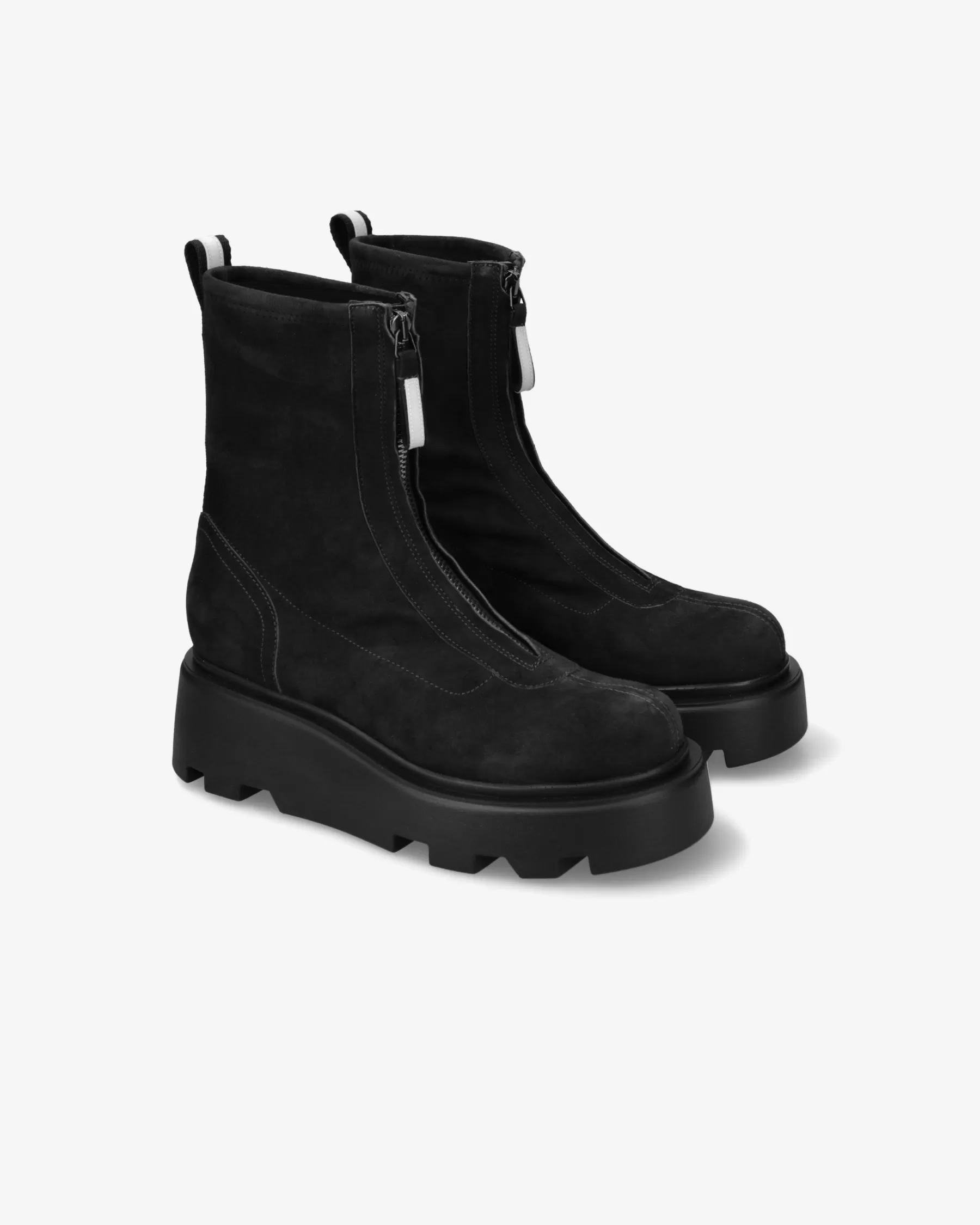 Premiata Stivaletti Peg in camoscio nero Clearance