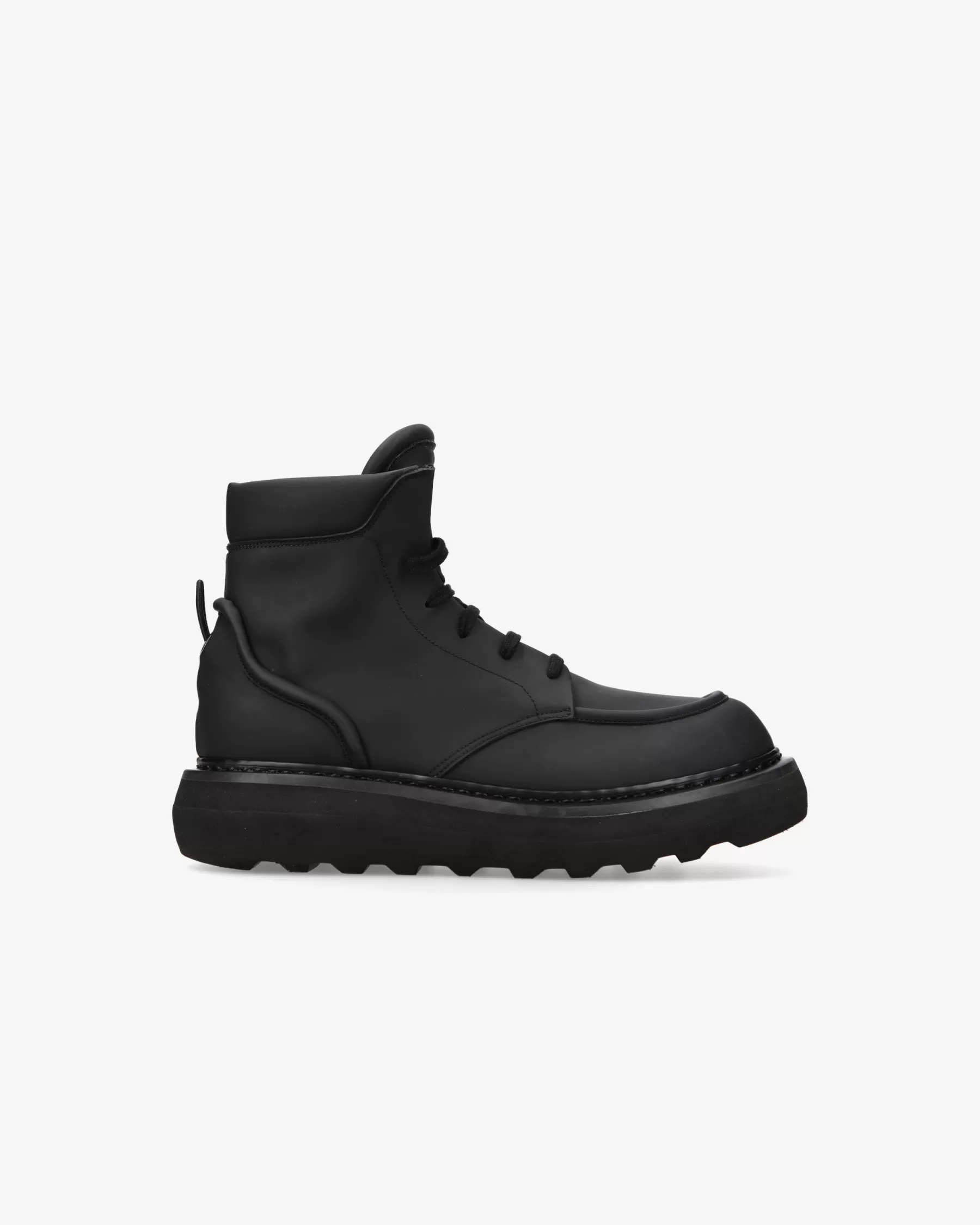 Premiata Stivaletti stringati Cal in gommato nero Outlet