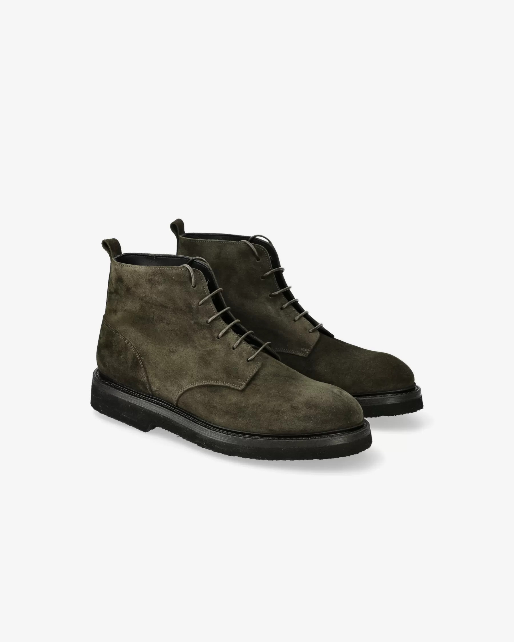 Premiata Stivaletti stringati in camoscio rain olive Sale