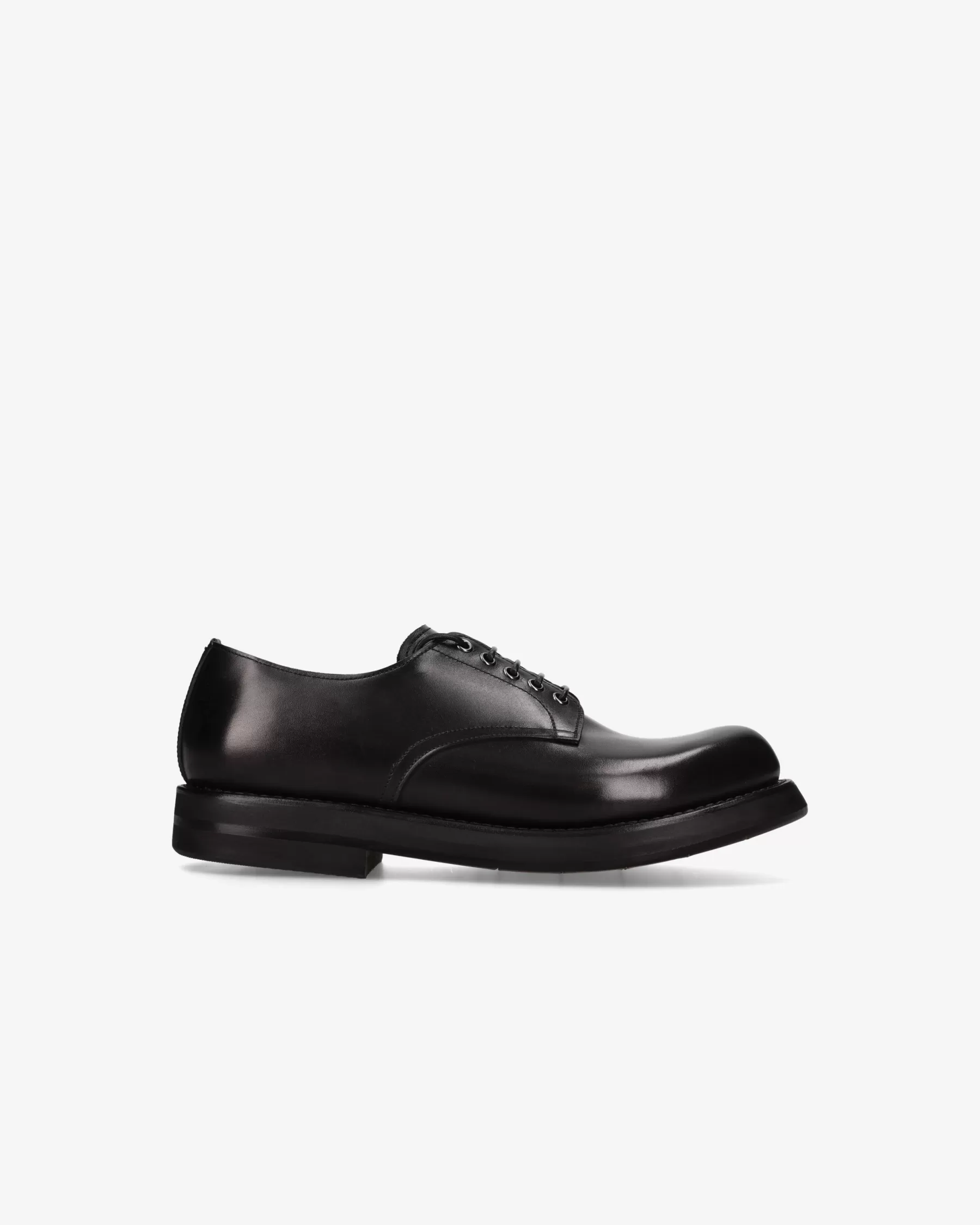 Premiata Stringata in vitello box nero Fashion