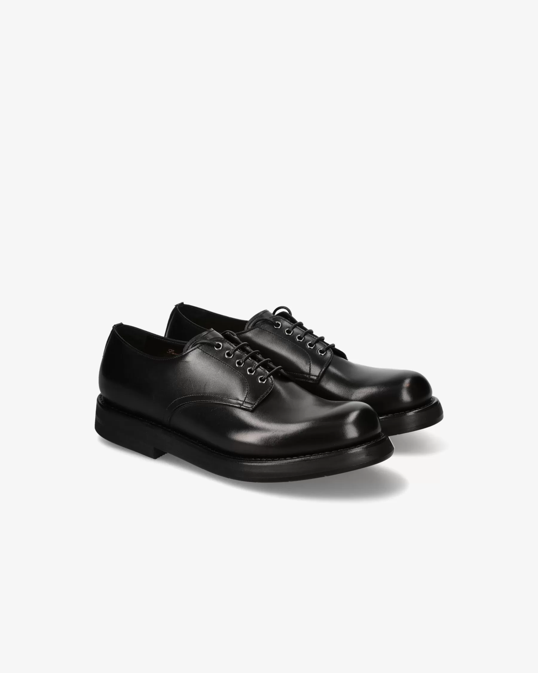 Premiata Stringata in vitello box nero Fashion