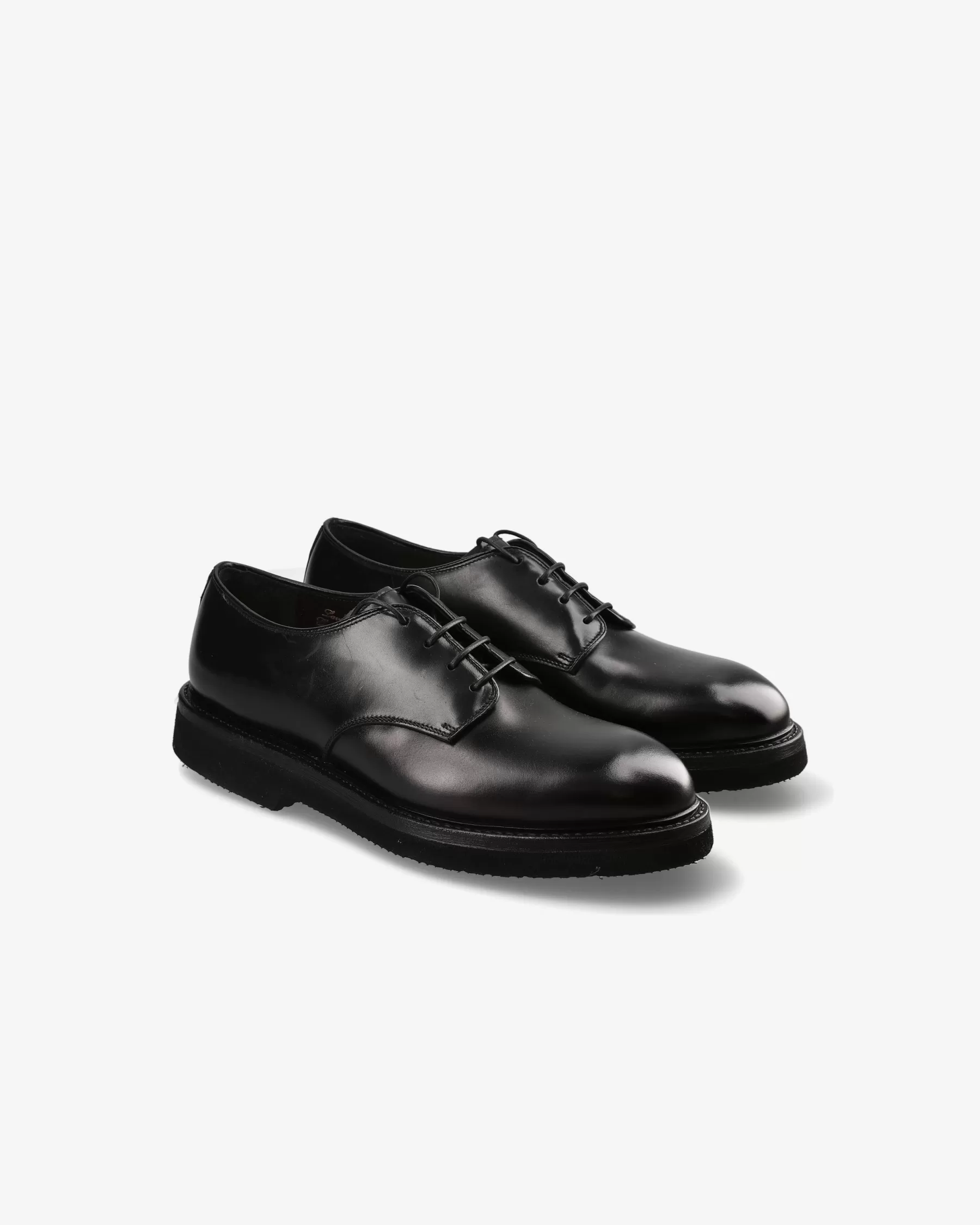 Premiata Stringate in pelle ciclone nero Cheap