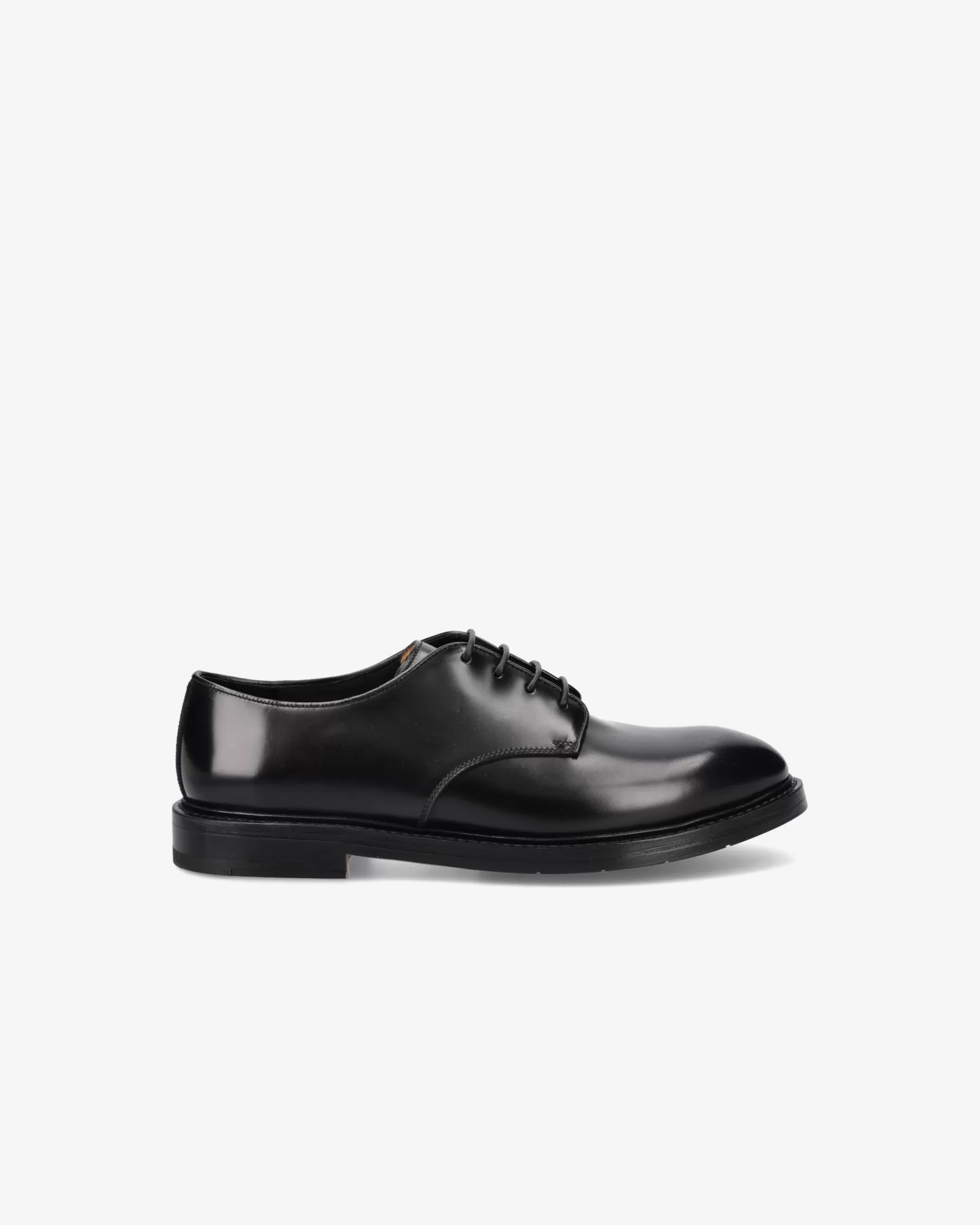 Premiata Stringate in pelle spazzolata binder nero New
